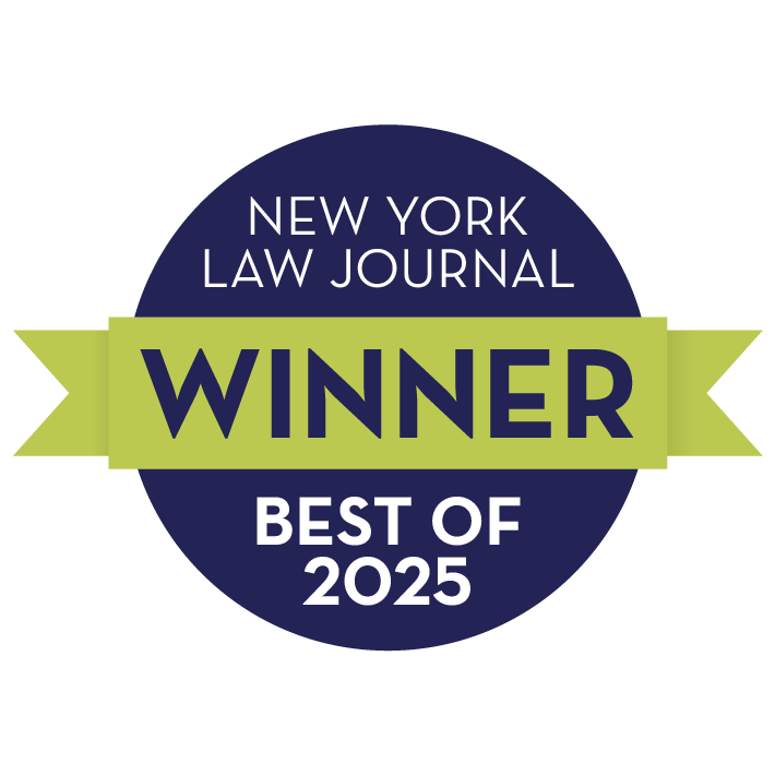 2025 New York Law Journal Best Of Winner